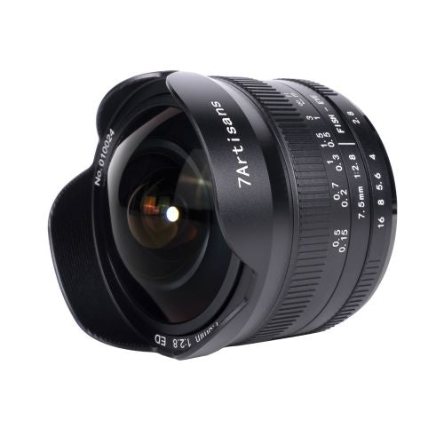 7artisans 7.5 mm F2.8 II APS-C Manuelles Fisheye-Objektiv – Pergear-DE