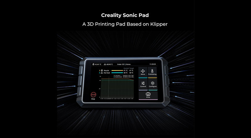 Creality Sonic Pad Klipper Tablet angekündigt, Beschleunigung für Ender-3V2/Ender-3 S1