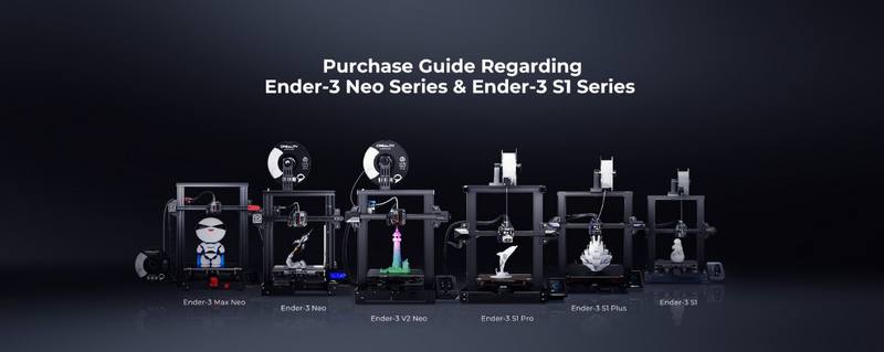 2022 Kaufanleitung für Creality 3D-Drucker,In Bezug auf die Ender-3 Neo-Serie und die Ender-3 S1-Serie