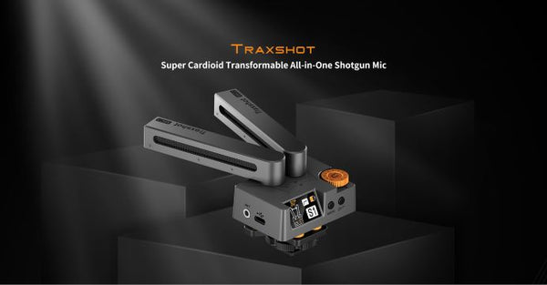 Comica kündigt das Traxshot Shotgun Microphone an, sein Super-Cardioid Transformable Directional Microphone