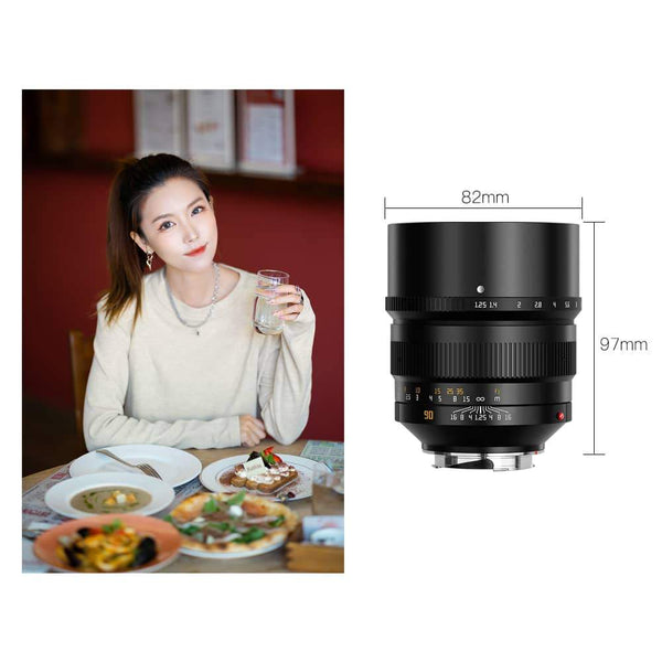 TTArtisan 90mm f1,25 Entfernungsmesser-Objektiv Review