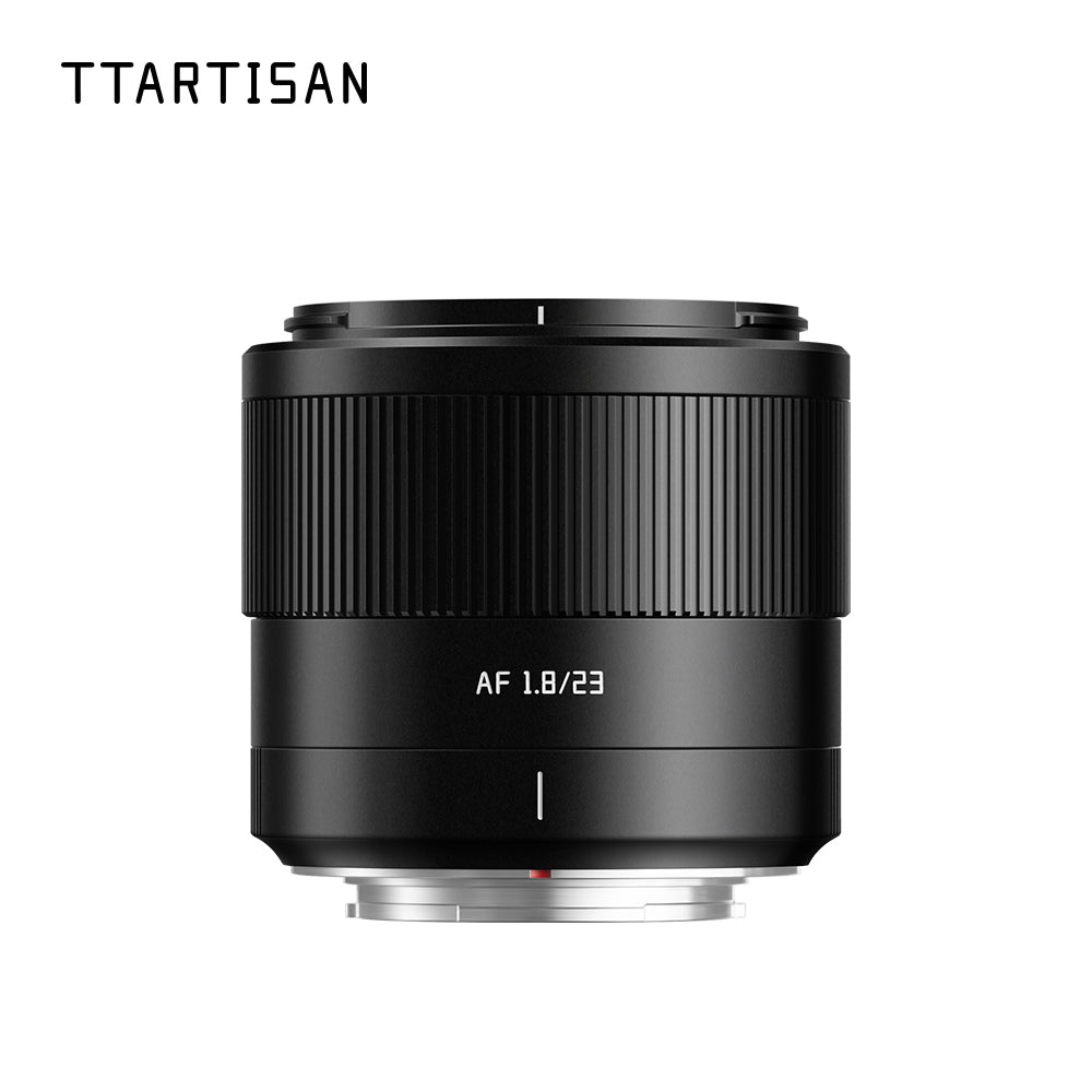 TTARTISAN 23mm F1.4 Objektiv – Weitwinkel Festbrennweite Für Sony E-Mount APS-C Kameras (A6000, A6400, A7 Uvm.) – Silber