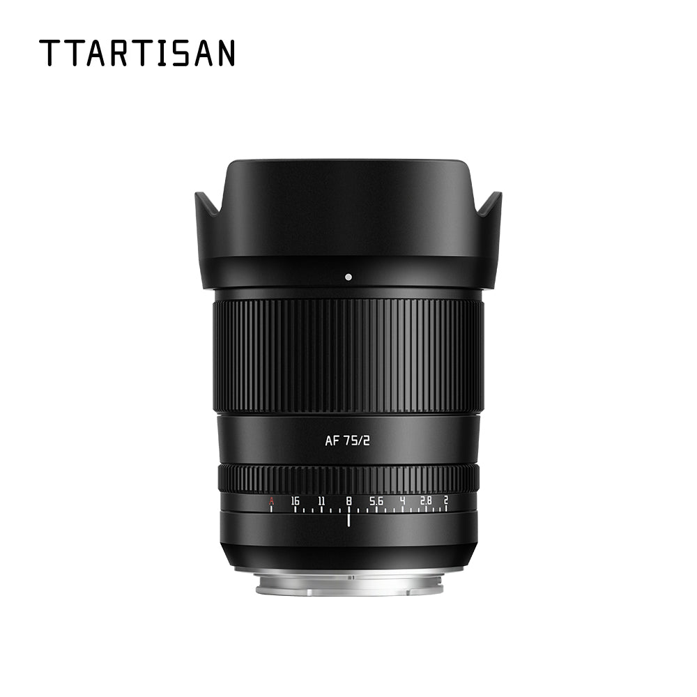 TTArtisan AF 75mm F2 Vollformat-Autofokusobjektiv für FE/Z/L
