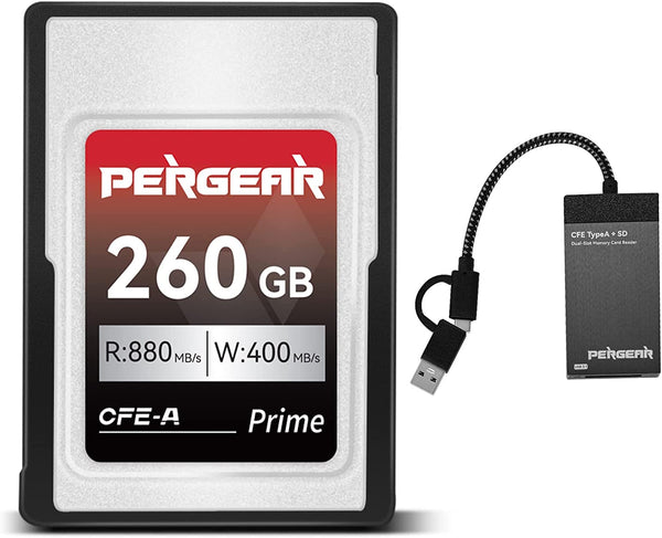 Pergear Professional CFexpress Typ A Speicherkarte (260 GB)