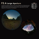 AstrHori MF 8mm F2.4 Zirkular-Fisheye-Objektiv für Fujifilm GFX & Hasselblad XCD