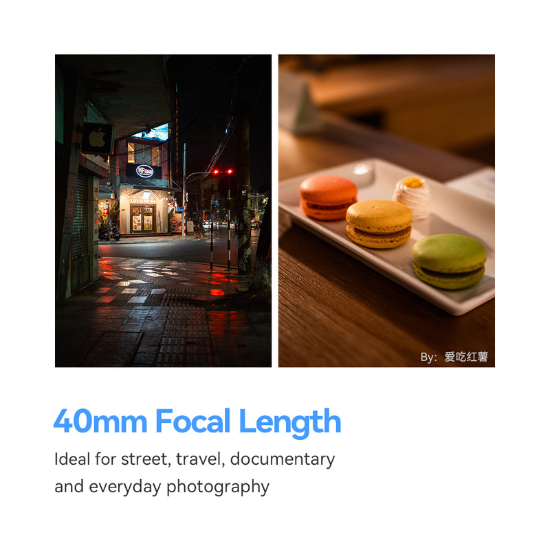 TTArtisan 40 mm f/2 Vollformat STM+ AF Autofokus Kompaktes Leichtobjektiv für E/Z/L