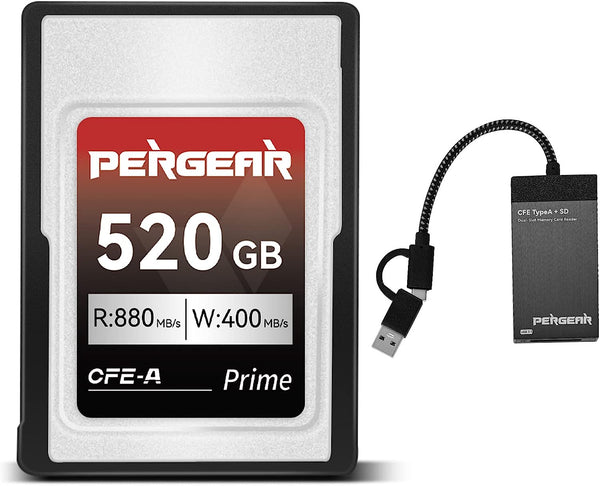 Pergear Professional CFexpress Typ A Speicherkarte (520 GB)