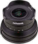 Pergear 10mm F5.6 II APS-C Fisheye-Objektiv, 172° Ultraweitwinkel-Objektiv mit manuellem Fokus für X/E/Z/RF/EOS-M und M4/3