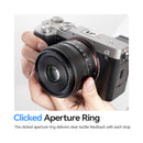 TTArtisan 40 mm f/2 Vollformat STM+ AF Autofokus Kompaktes Leichtobjektiv für E/Z/L