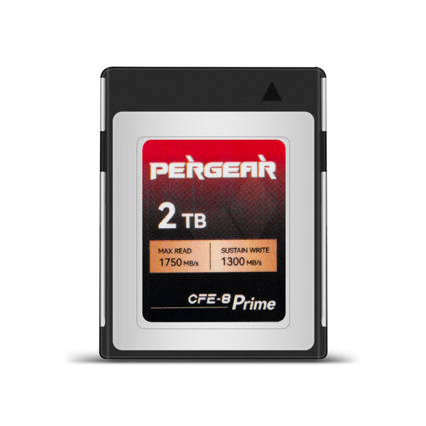 PERGEAR CFE-B Prime CFexpress Typ-B-Speicherkarte (2 TB) – Upgrade-Version 2023