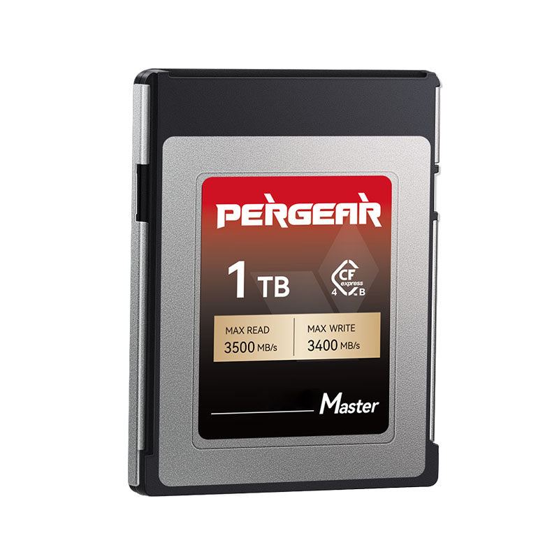 Pergear 1 TB CFexpress 4.0 Typ B-Speicherkarte – Hochgeschwindigkeits-Workflow für Canon, Nikon, Panasonic, Fuji und DJI Ronin 4D