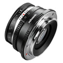 Pergear 35mm F1.6 II Festbrennweitenobjektiv mit manuellem Fokus für FX/E/M4/3-Anschlüsse