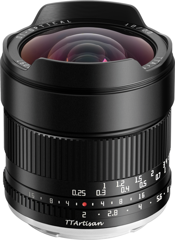 TTArtisan 10 mm F2.0 Ultraweitwinkelobjektiv für spiegellose APS-C-Kameras