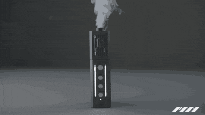 SmokeNINJA Tragbare Rauchmaschine Nebelmaschine für Foto und Video
