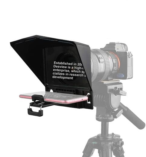 Desview T2 Tragbares Teleprompter-Kit mit reflektierendem Spiegel