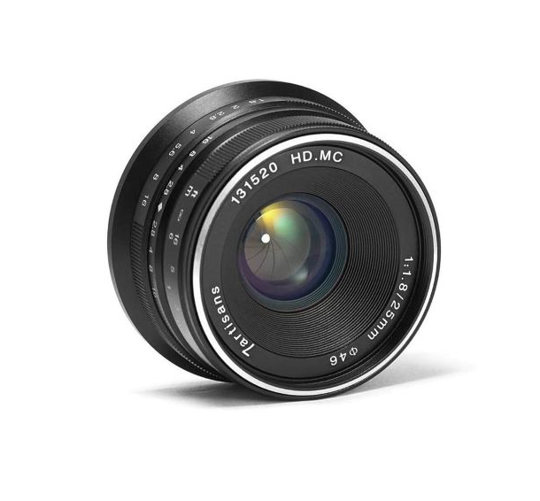 7artisans 25mm F1,8 Objektiv für Fuji X/Sony E/M4/3 Mount