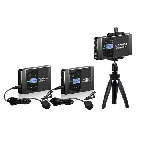 COMICA CVM-WS60 COMBO UHF Drahtloses multifunktionales Minimikrofon