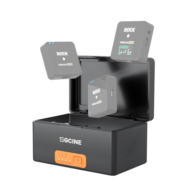ZGCINE R30 Pro Ladekoffer für RODE Wireless Go II/Rode Wireless GO Wireless Mikrofonsystem, 2022 Neue Version