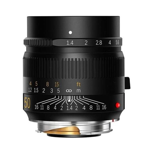 TTArtisan 50mm F1,4 Vollformat Teleobjektiv für Sony E-Mount, Ninon Z-Mount, Leica M-Mount