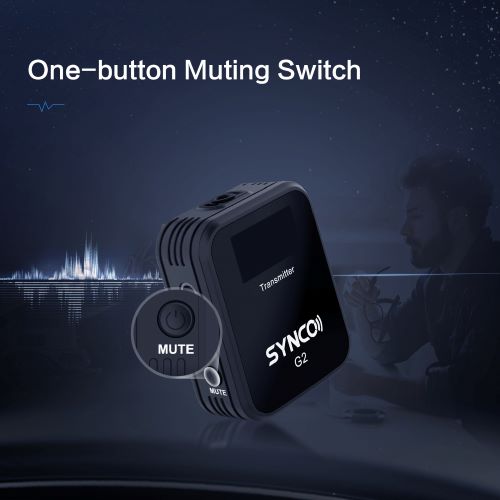 SYNCO G2 (A1 / A2) 2,4GHz Funk Lavalier Mikrofonsystem
