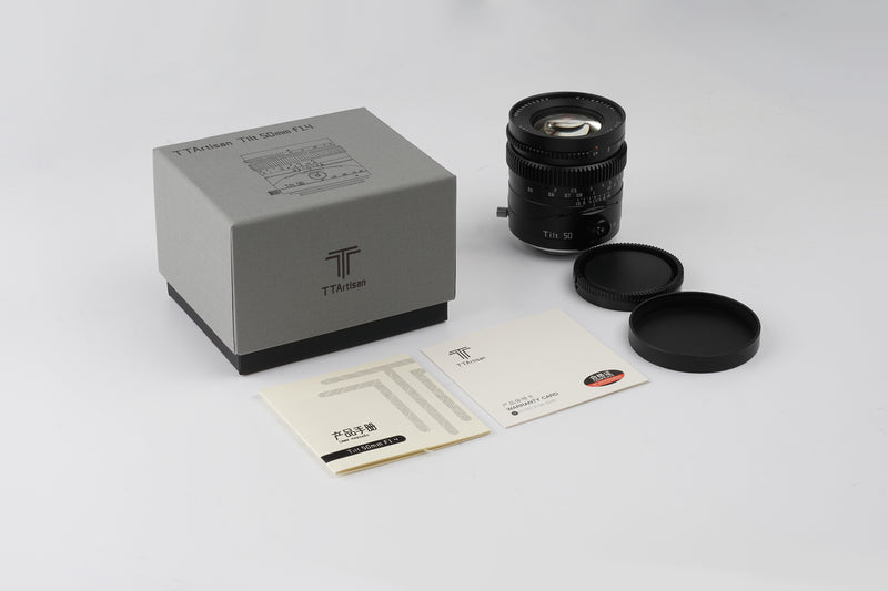 TTArtisan 50mm F1.4 Tilt-Vollformatobjektiv