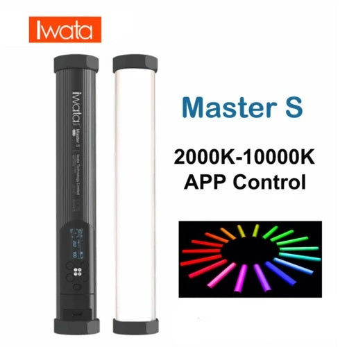 Iwata Master S RGB LED Röhrenlicht Handfotografie-Beleuchtungsstab