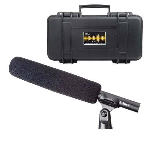 Deity S-Mic 2 Kondensator-Shotgun Mikrofon mit Broadcast-Klangqualität