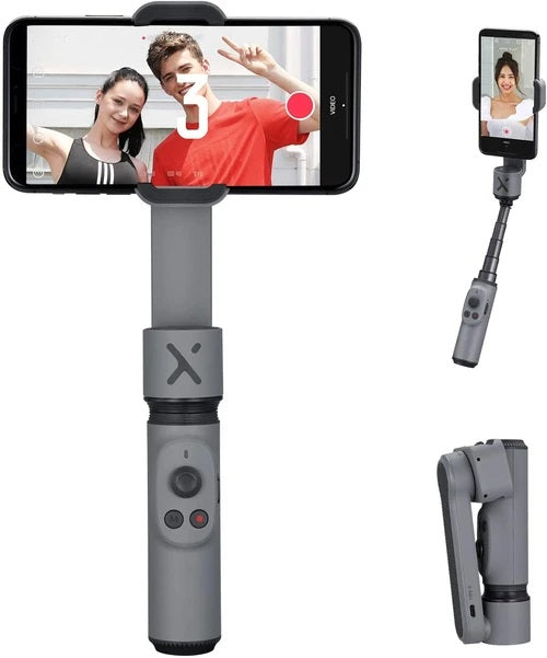 Zhiyun Smooth X Phone Größe Faltbares Design mit Erweiterbarer Griff