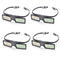 PERGEAR 4xG15-DLP 144Hz 3D DLP-Link Aktivbrille