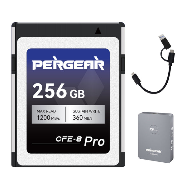 PERGEAR CFE-B PRO 256 GB Cfexpress Type B Speicherkarte