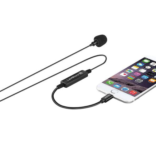 Saramonic LavMicro Di Lavalier Mikrofon mit Lightning Connector für iPhone und iPad