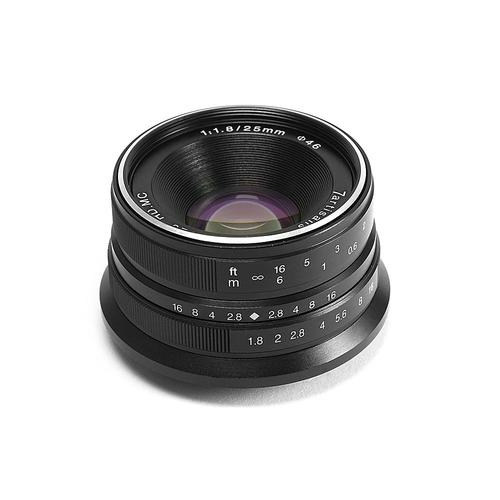 7artisans 25mm F1,8 Objektiv für Fuji X/Sony E/M4/3 Mount