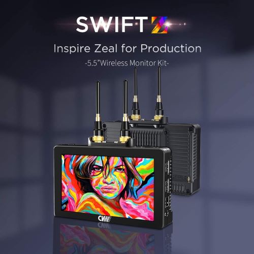 CVW Swift Z 5,5 Zoll Touchscreen HDMI-HDR Monitore (TX + RX)