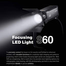 Godox S60 Studio Fresnel Spot Licht, fokussierendes LED Licht