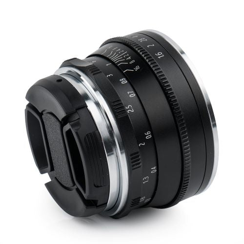 Pergear 35mm F1,6 Manuelles Objektiv für Sony E, M4/3, Fuji X, Nikon Z Kameras