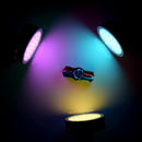 Godox R1 Rundes Vollfarb RGB LED Videolicht mit Zubehör