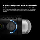 Godox SZ150R Zweifarbig zoombares RGB LED Videolicht mit Barndoor-Kit