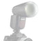 Godox AK-R11 Halbkreisförmig Kuppeldiffusor für rundes Licht