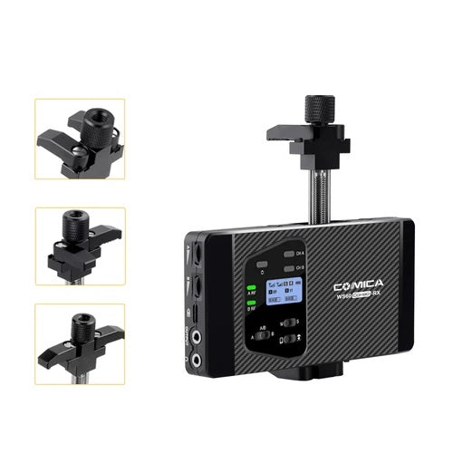 COMICA CVM-WS60 COMBO UHF Drahtloses multifunktionales Minimikrofon