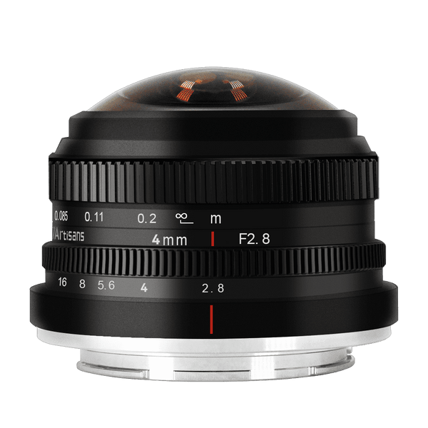 7Artisans 4mm F2.8 Drohnenobjektiv für E/FX/M43/EOS-M Halterungen