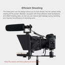 Pergear Mini Portable Adjustable Teleprompter für die Smartphone/ DSLR Aufnahme