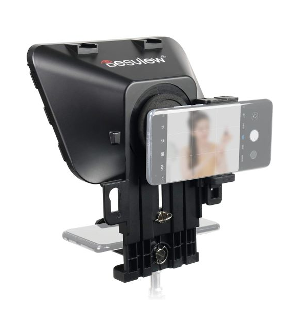 Desview T3 Teleprompter mit Fernbedienung für Smartphone-Tablet
