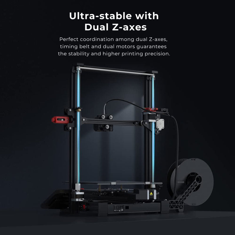 Creality Ender 3 Max Neo FDM 3D-Drucker 300*300*320mm CR-Touch duale Z-Achse Upgrade des roten Metallextruders