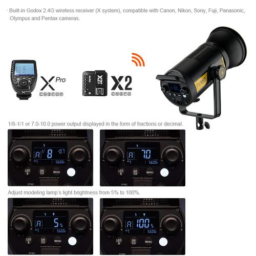 Godox FV150 HSS Blitz und kontinuierliches LED-Licht