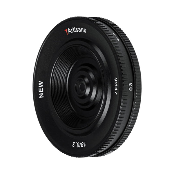 7Artisans 18 mm F6.3 II UFO-Objektiv mit ultradünner Kappe, 2023 Upgrade-Version