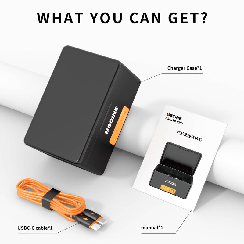 ZGCINE R30 Pro Ladekoffer für RODE Wireless Go II/Rode Wireless GO Wireless Mikrofonsystem, 2022 Neue Version