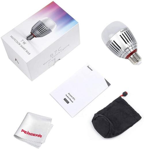 Aputure Accent B7C 7W RGB LED Intelligente Glühbirne