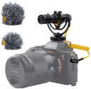 Deity V Mic D4 Duo mikrofon Shotgun-Mikrofon mit Doppelkapsel-Mikrokamera Video mikrofon