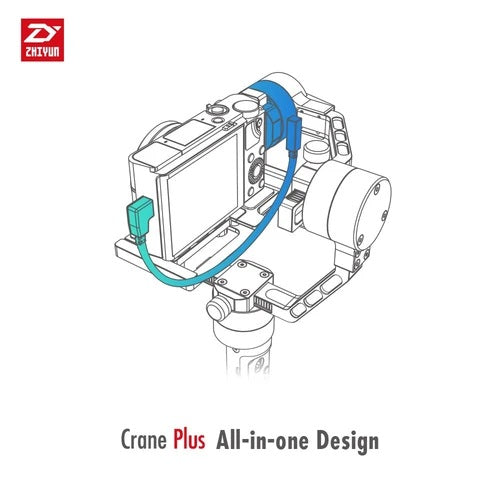 Zhiyun Crane Plus Gimbal für DSLR- und spiegellose Kameras