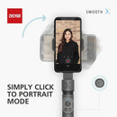 Zhiyun Smooth X Phone Größe Faltbares Design mit Erweiterbarer Griff